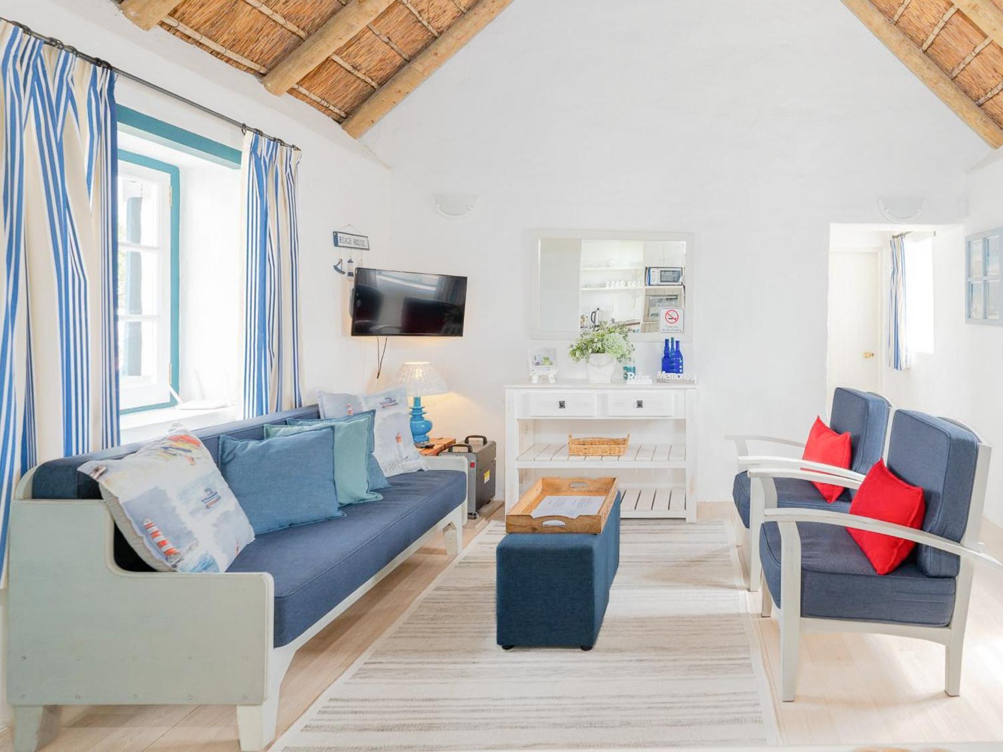 Zandtorini Seaside Cottage 斯特雷斯拜 外观 照片